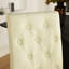 Nero 47cm H Fabric Upholstered Parsons Chair in Beige