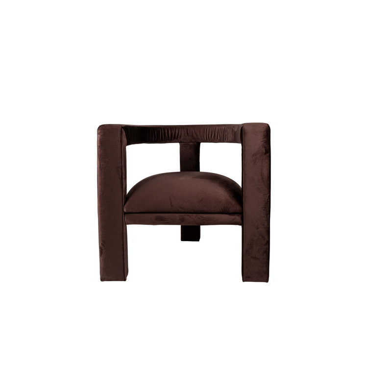 Bina Velvet Wingback Chair