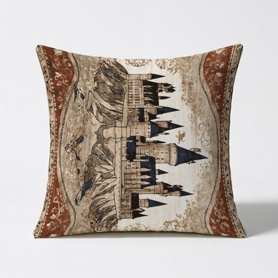 Citadel’S Grace Indoor And Outdoor Throw Pillow