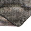 Tapis uni / rayé Liabah de couleur mûre / ivoire-1694629337