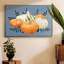 Autumn Orange & Blues II, reproduction d'art sur toile-94354974-94354977
