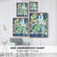 Blue Tropics IV, reproduction encadrée - bois massif-1890523059
