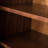 Nut-brown Solid Wood Shoe Storage Bench