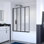 Porte de baignoire pliante avec verre transparent 44 po x l 55 po Triton