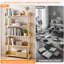 Solid Wood Etagere Shelves