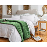 Scallop Edge Duvet Cover Set