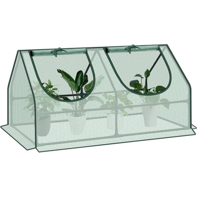 Boncile 4 Ft W x 2 Ft D Mini Greenhouse