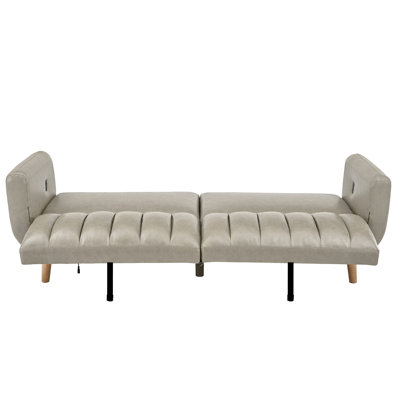 Fosnavag Tufted Microfiber Upholstered Sofa Bed