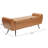 Shaneta 55"W Vegan Leather Storage Bench Storage Ottoman for King Size Bed-45947767