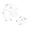 Table de chevet 3 tiroirs Allysyn-1551372275