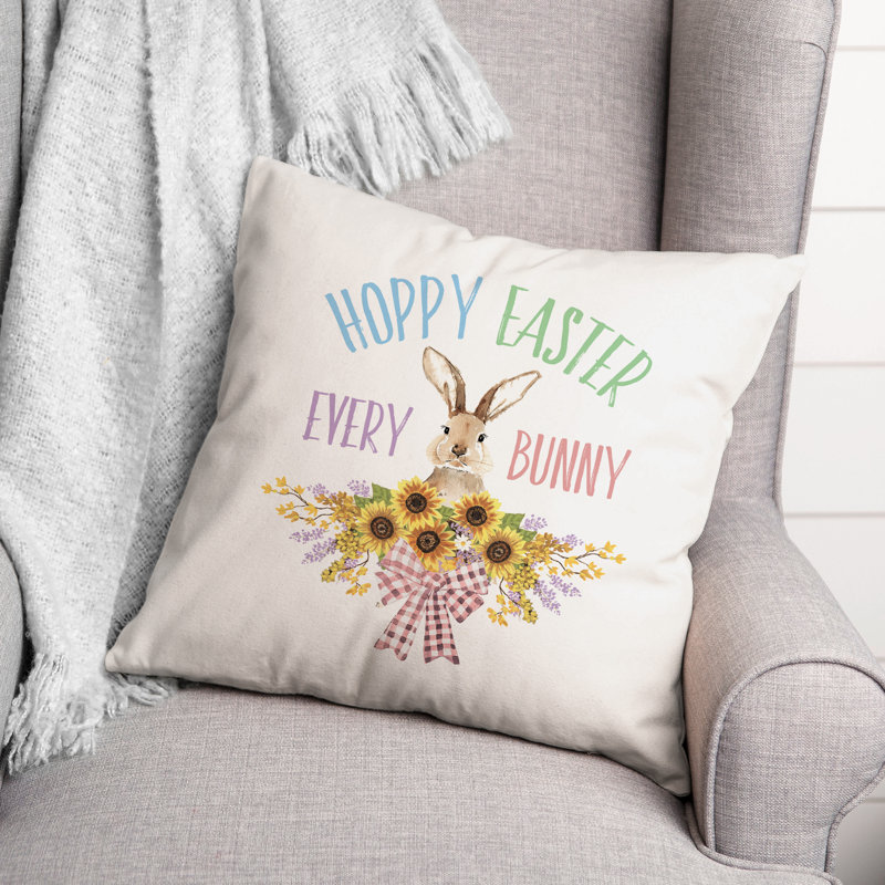  Polyester/Polyester Blend Throw Square Indoor/Outdoor Pillow Cover & Insert