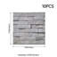 10-Pack 3D Self-Adhesive Wall Tile Stickers