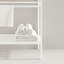 Étagère de salle de bain autoportante 24 po sans lavabo 24 po, blanc