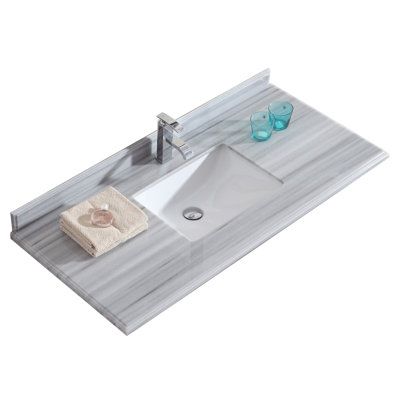 Dessus de salle de bain simple 48 po meuble-lavabo Forever