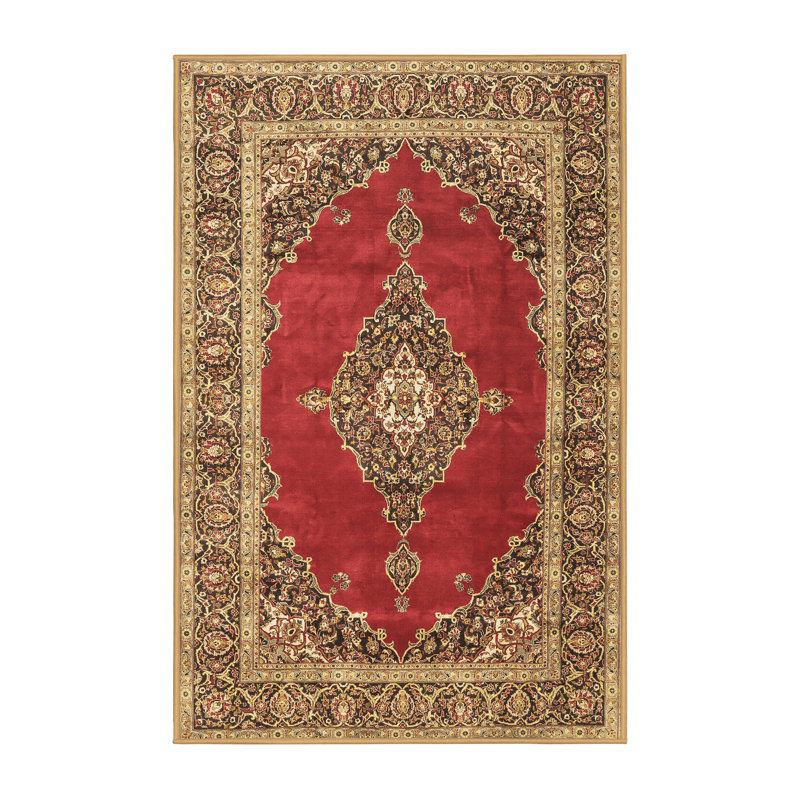 Tapis brun traditionnel Traditional 4489, Rectangle 2 pi x 3 pi
