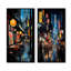 Japon, art de rue Alleyway II - ensemble de 2 impressions sur toile japonaises-1469297746-1469297754
