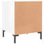 Menpal 40cm W Iron Bedside Table-1046406756