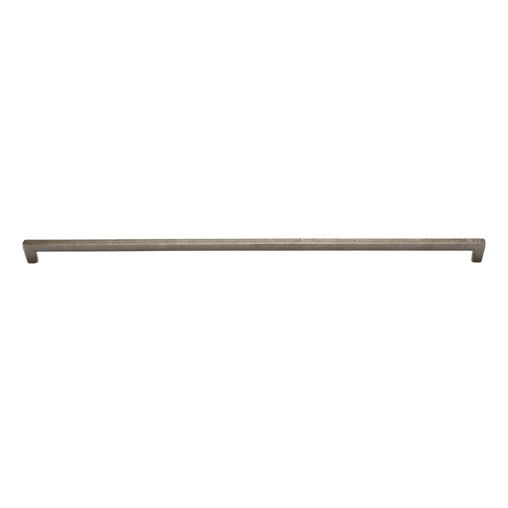 Rail Bronze Bar / Handle Pull Bar Cup Pull, White Bronze Brushed