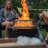  Smokeless Patio Fire Pit with Screen and Poker | Wood Burning Fire Pit with Weather Resistant Cover, Ash Pan, Wood Pack