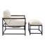 Fauteuil et repose-pieds Sanders-115145137