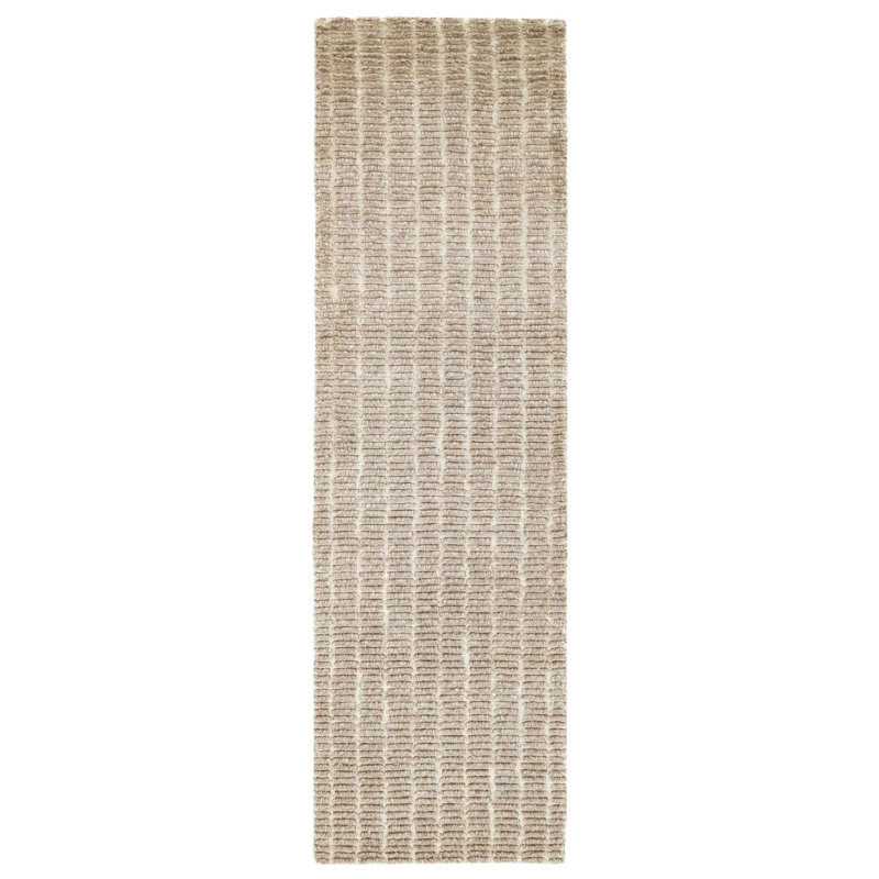Tapis en laine Debra, Tapis de couloir 2 pi 6 po x 8 pi