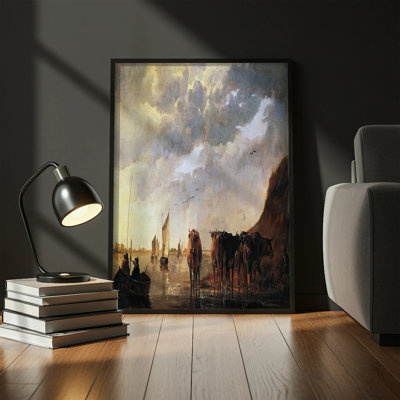Wedgeworth 1 Piece Floater Frame Wall Art
