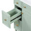 Armoire de meuble-lavabo 24 po avec lavabo en céramique, 2 tiroirs, 1 porte-117021318