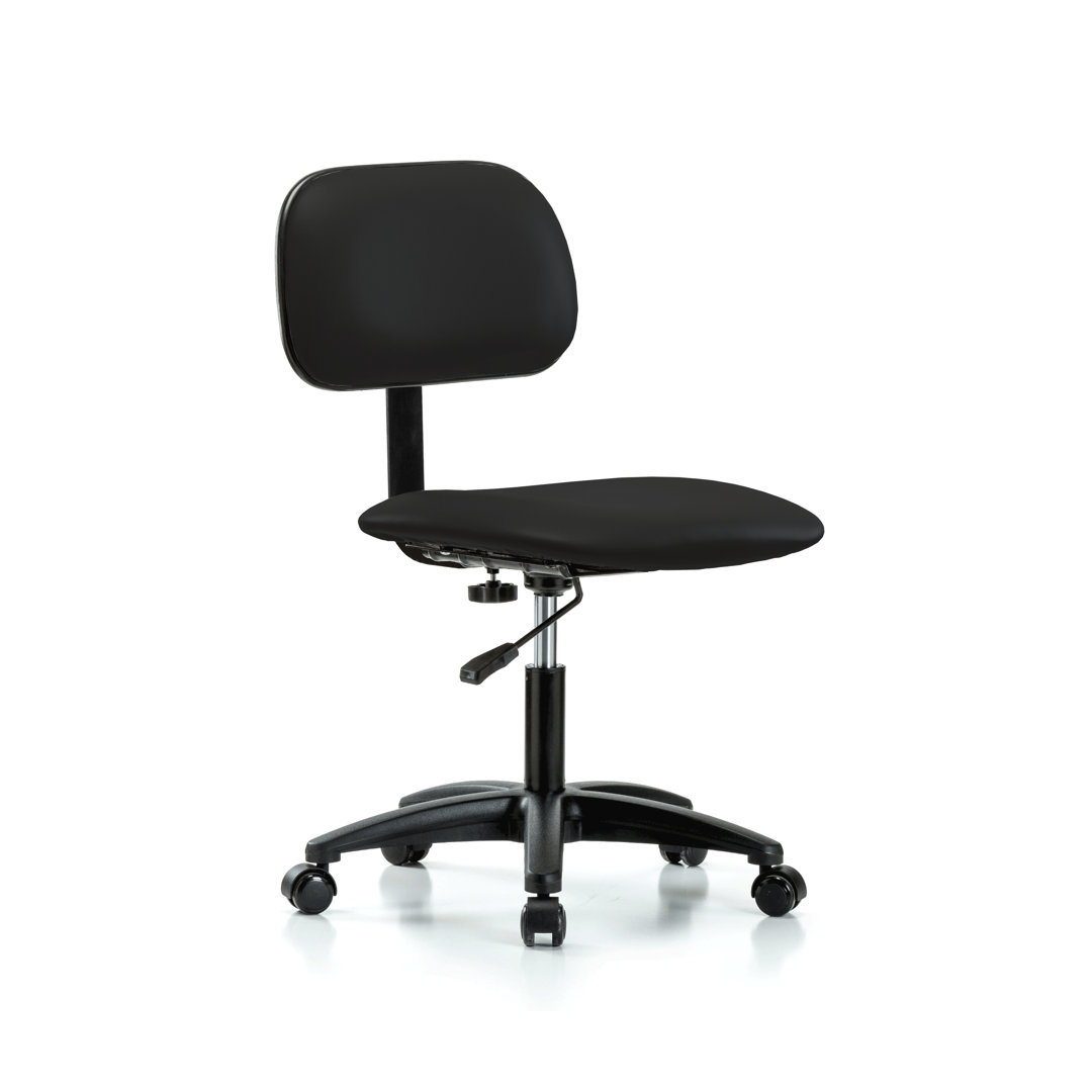 PERCH Lab Chair with Adjustable Backrest | Desk Height 17-22" Perch Chairs & Stools Upholstery