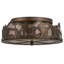 Rustic Lodge 3 - Light Flush Mount
