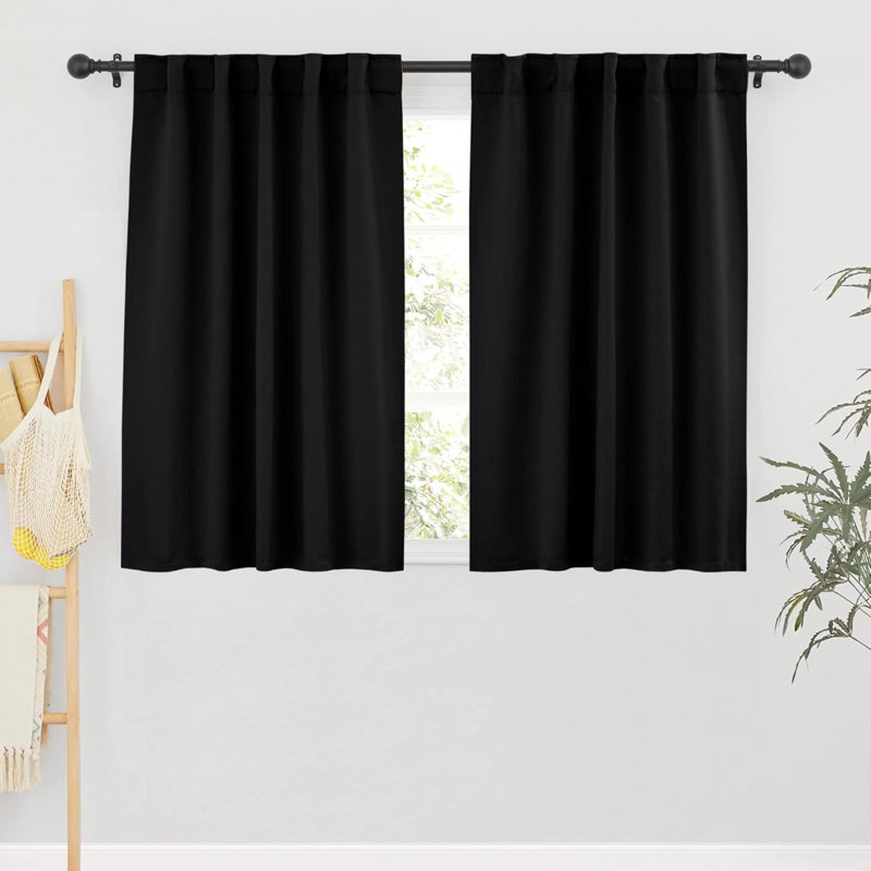Rideaux isolants pour chambre à coucher avec rideaux isolants et isolants thermiques pour le salon