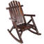 Chaise berçante en bois-100494529