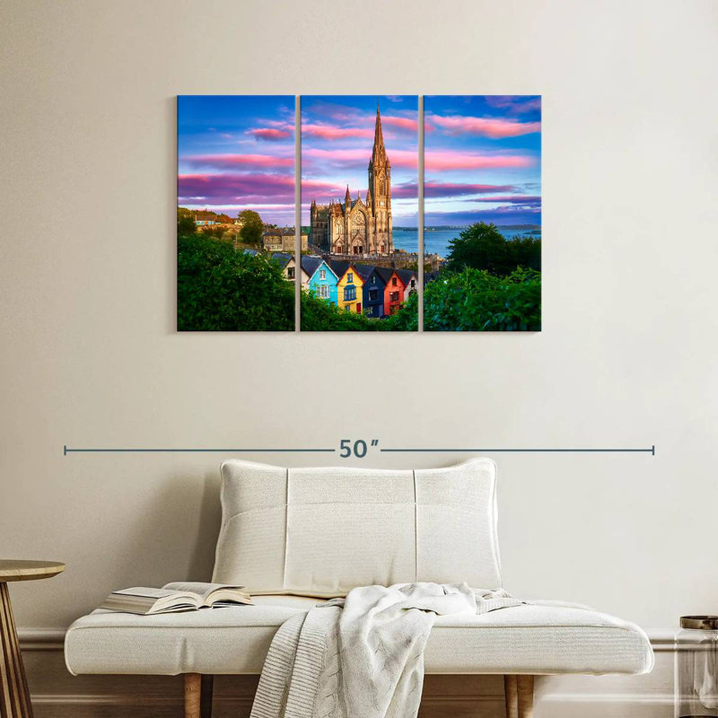 Adella Cobh Cathedral, 24" H x 38" W