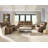 Upholstered 89.5'' Reclining Sofa-1124979097
