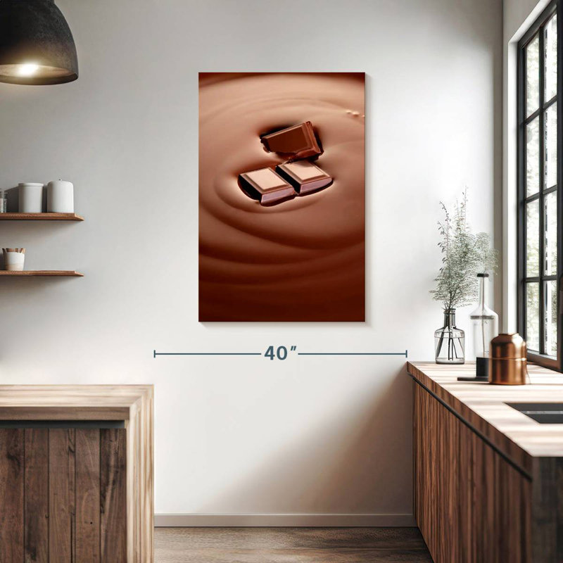 Yarlin Melting Chocolate, 39" H x 26" W