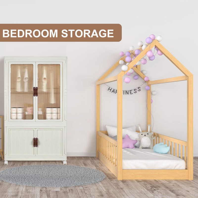 Orenbuch 15.6'' Rolling Portable Wardrobe