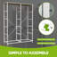 86cm W 10 - Drawer Chest of Drawers