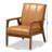 Charda Faux Leather Armchair