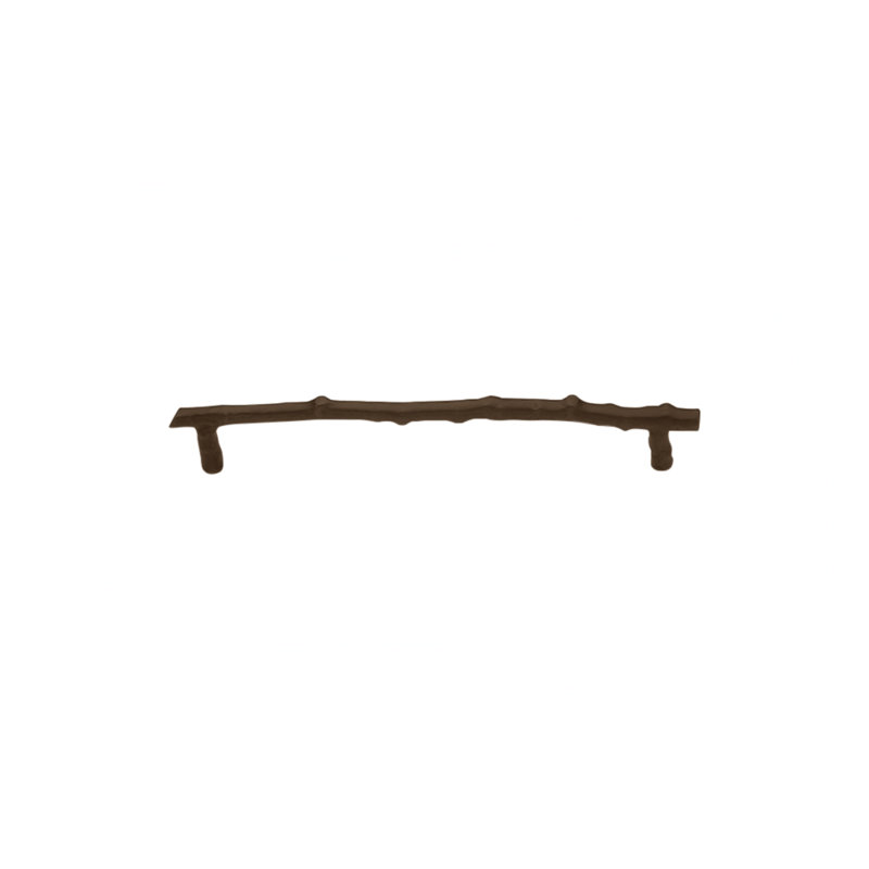 Twig Bar / Handle Pull, Silicon Bronze Rust