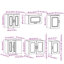 Kalmar Kitchen Cabinet Set-1562794709