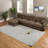 Compression Cozy Chenille Sectionals, Modern 4 Seat L Shape For Home