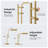 24.5" Adjustable Height Industrial 3CCT LED Reading Table Lamp in Brass-1685568133