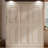 Queen Murphy Bed With Led Top Lights, No Spring Box Need Space-Saving Wall Bed