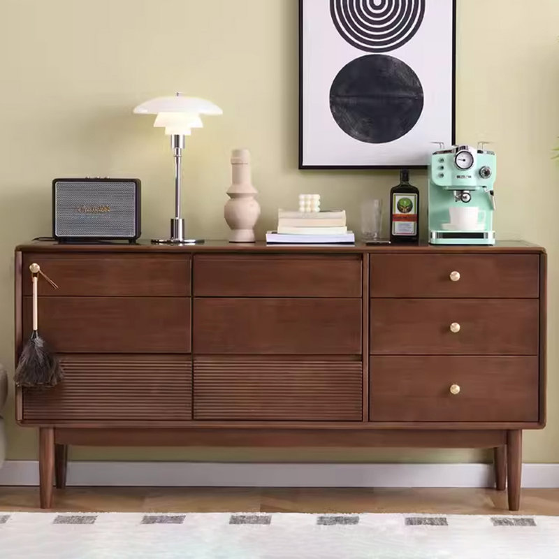 Commode d'appoint à grande capacité American Retro
