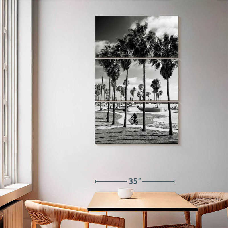 Sireci Venice Beach Skate Park, 65" H x 42" W