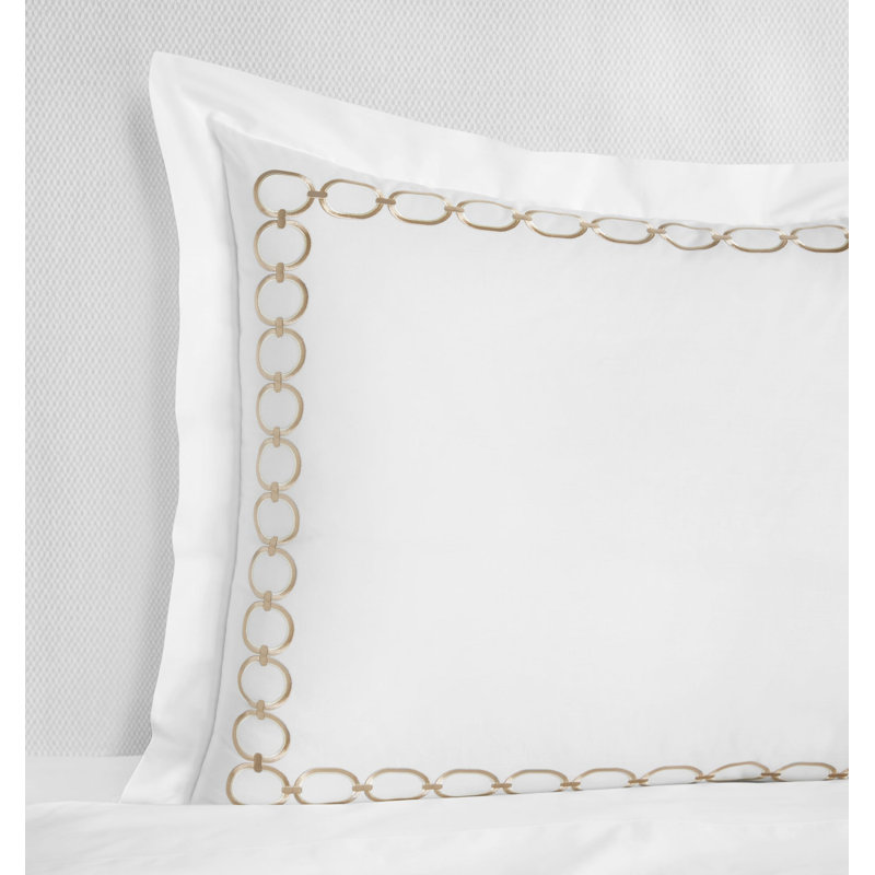 Catena Sham, White/Sand, Euro