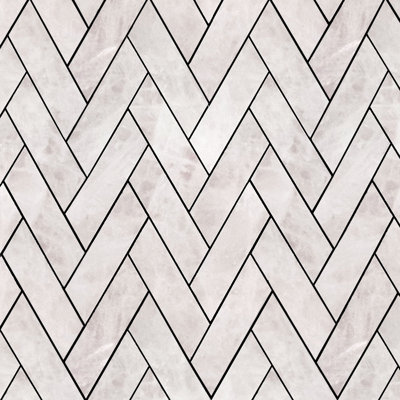 Mirage Porcelain Mosaic Chevron
