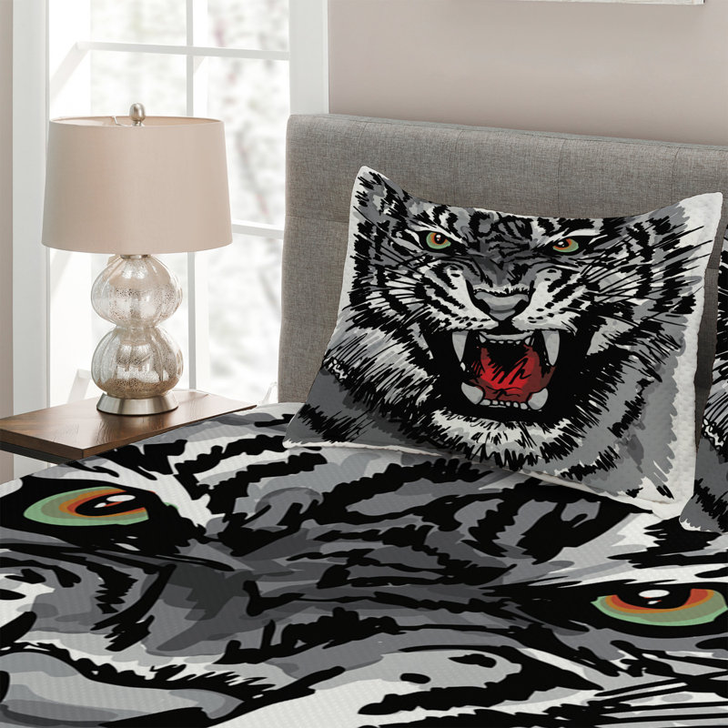 Eclectic Polyester Coverlet