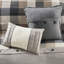 Housse de couette 6 pièces à chevrons écossais Buffalo pour chambre à coucher relaxante-118754053-118754052