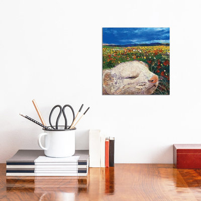 Ferret Dreams 1 Piece Wrapped Canvas Painting