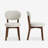 Upholstered Solid Wood Side Dining Chair